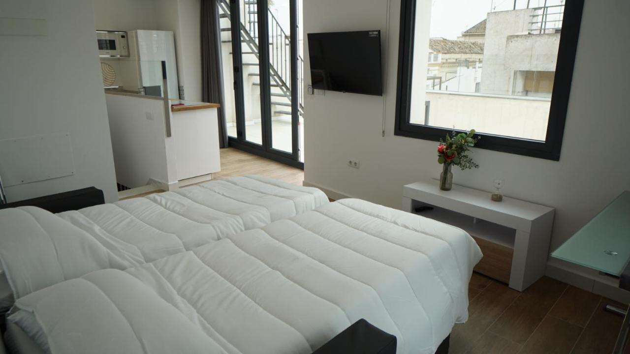 세비야 Private Pool With Panoramic Views 아파트 외부 사진