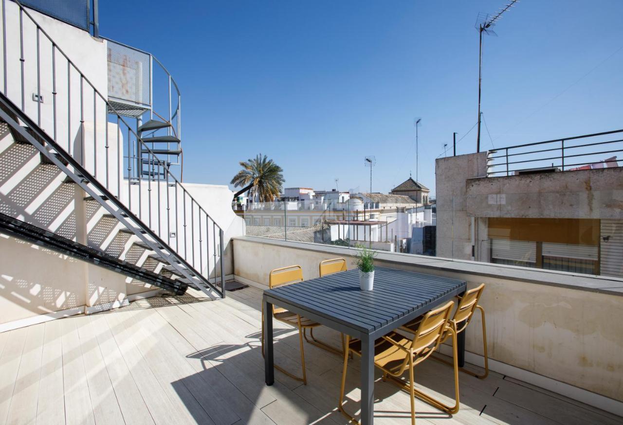 세비야 Private Pool With Panoramic Views 아파트 외부 사진